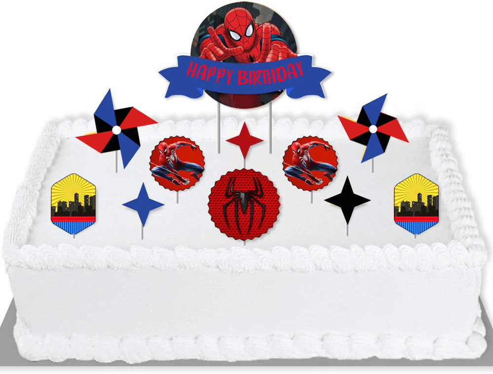 Classic Spiderman Toy Cake | Birthday Cake In Dubai | Cake Delivery –  Mister Baker