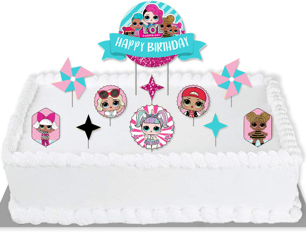 LOL Surprise Birthday Cake Topper | Party Supplies Singapore – Kidz Party  Store