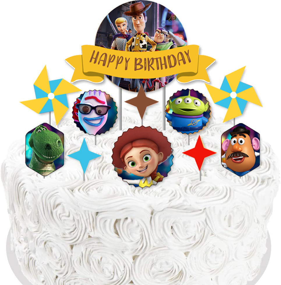 Free Shipping Robot Birthday Cake Topper Birthday Party Decorations Kids  Birthday Party Supplies Baby Shower Boy - Cake Decorating Supplies -  AliExpress