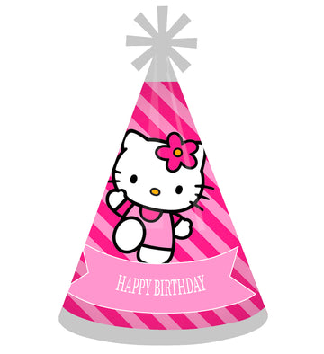 Hello Kitty Palloncini in alluminio Decorazione per Feste Compleanno  Decorazioni Forniture 10PcsParty Supplies Foil Partito Palloncino  Decorazioni di