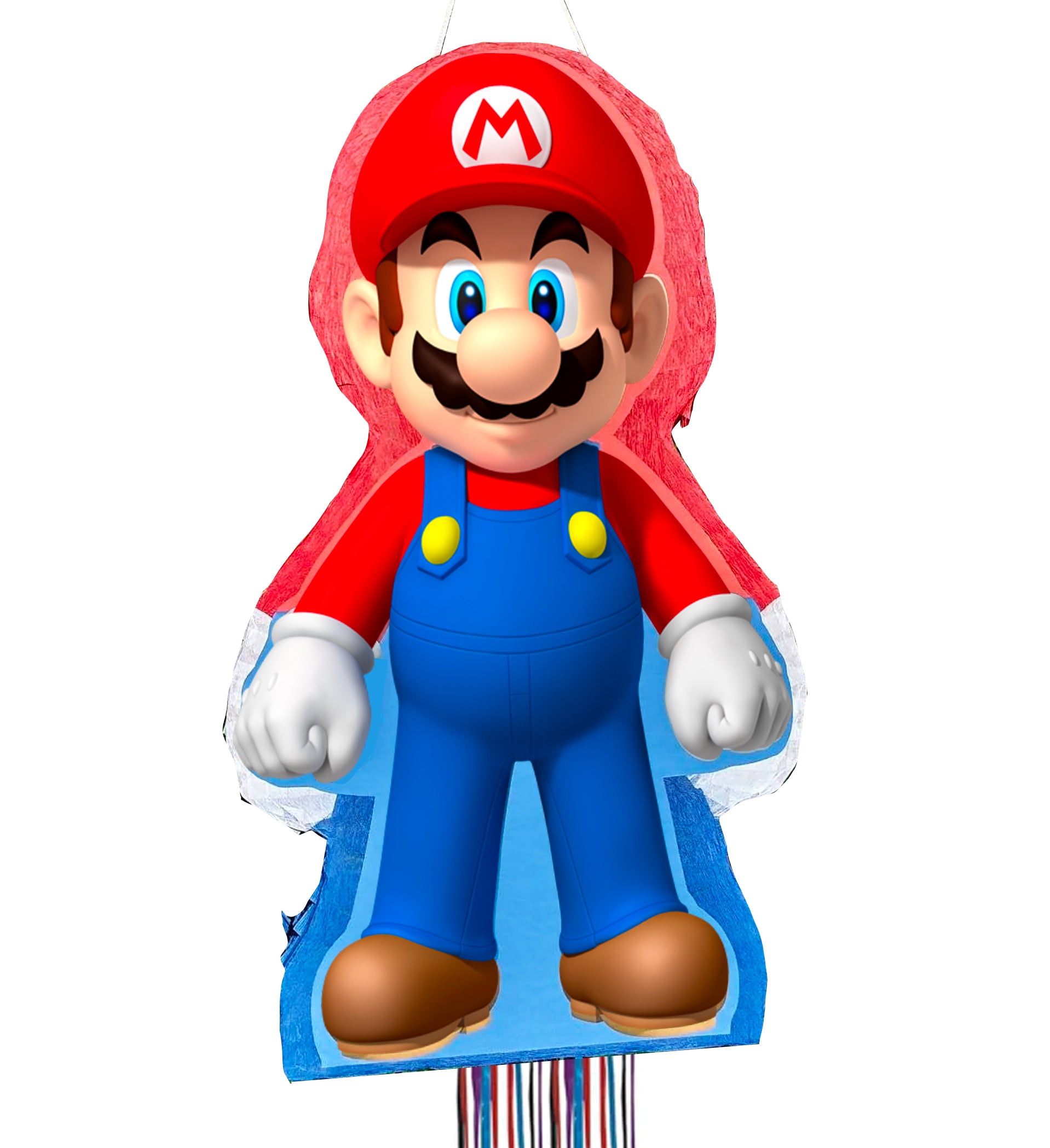2D/3D Mario Head 3 BY 02-123 – Party Piñatas Houston